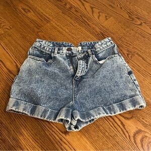 River Island Denim Blue Women's Shorts